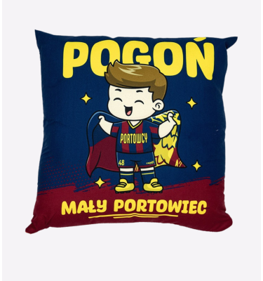 Poduszka MAŁY PORTOWIEC POGOŃ