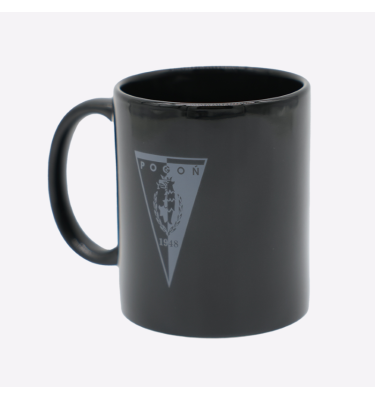 Kubek HERB czarny/szary